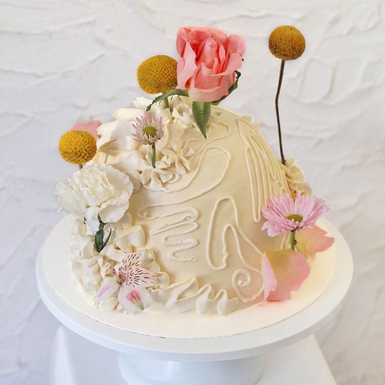 Pastel-personalizado-de-flores